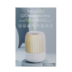 GIOhygro Aroma Dyfuzor zapachowy z podświetleniem LED GIO-195WHITE
