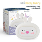 InnoGIO Silikonowa szumiąca lampka nocna GIOsleepy Bunny GIO-134 (1)