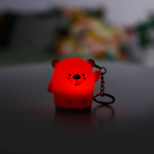 InnoGIO GIOkeyrings Bear silikonowy świecący breloczek GIO-150 (5)